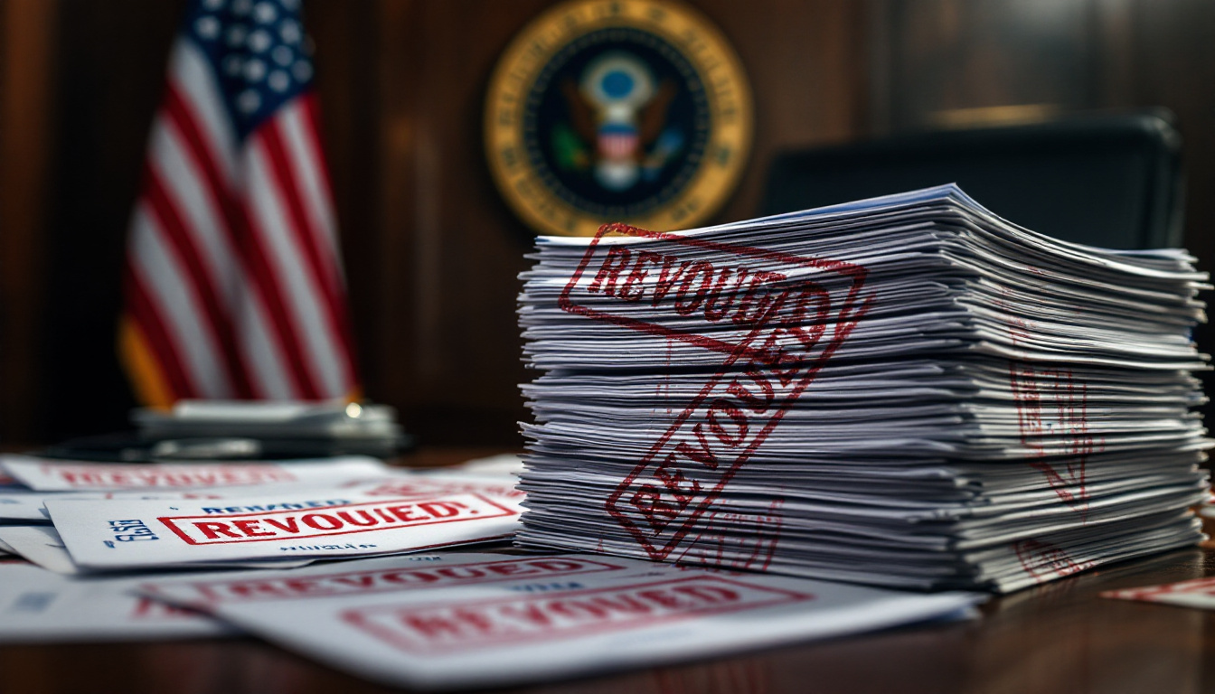 300,000 Visas Revoked — Trump's State Department Just Set the All-Time Record